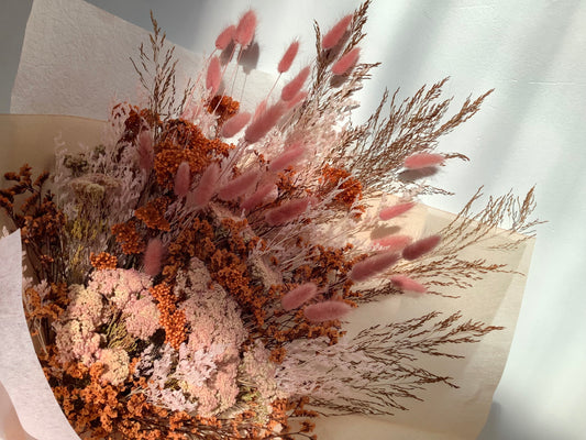 PINK DRIED BOUQUET